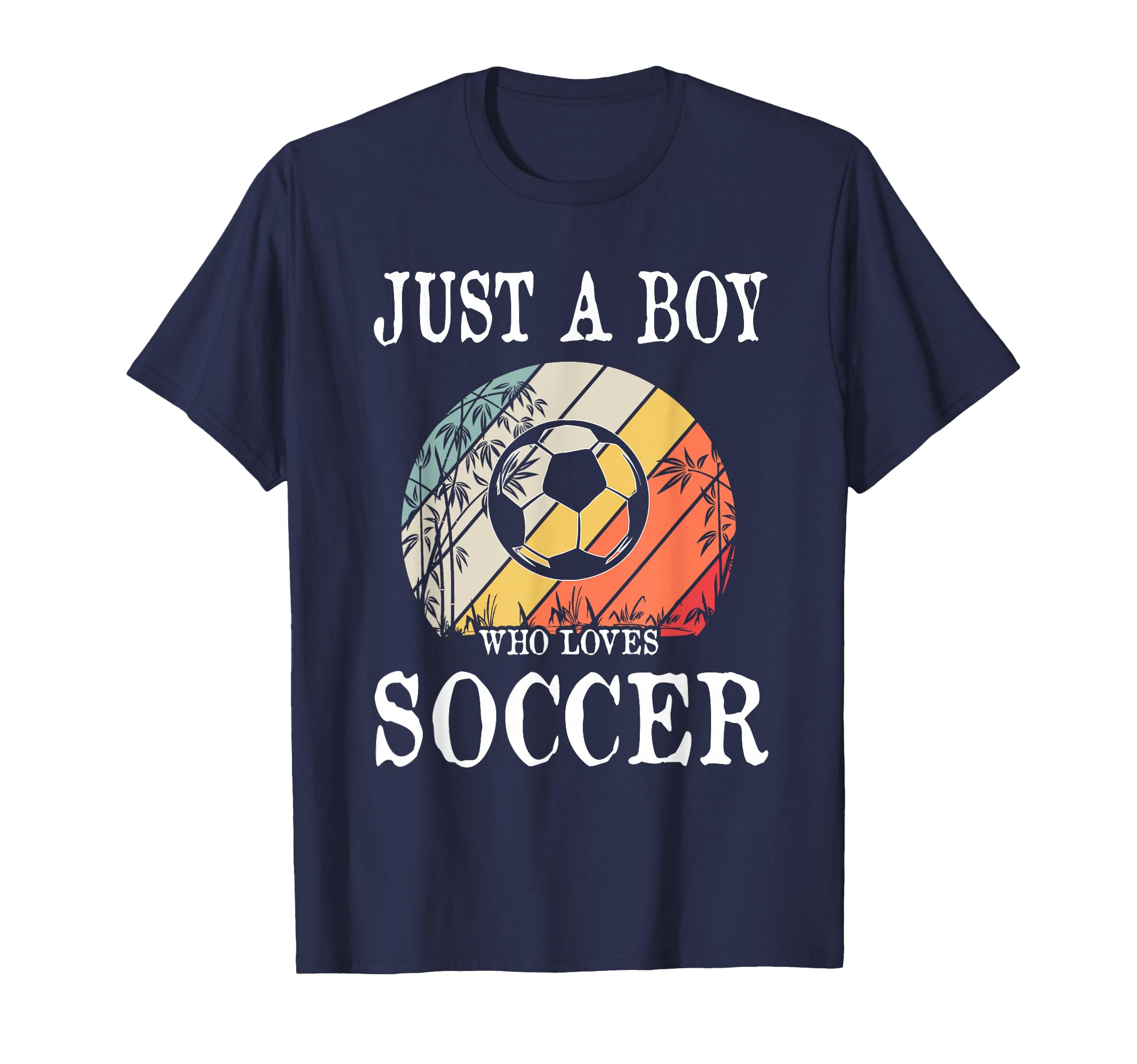 Just Who Loves Soccer T-Shirt - Graphic Print Men Women