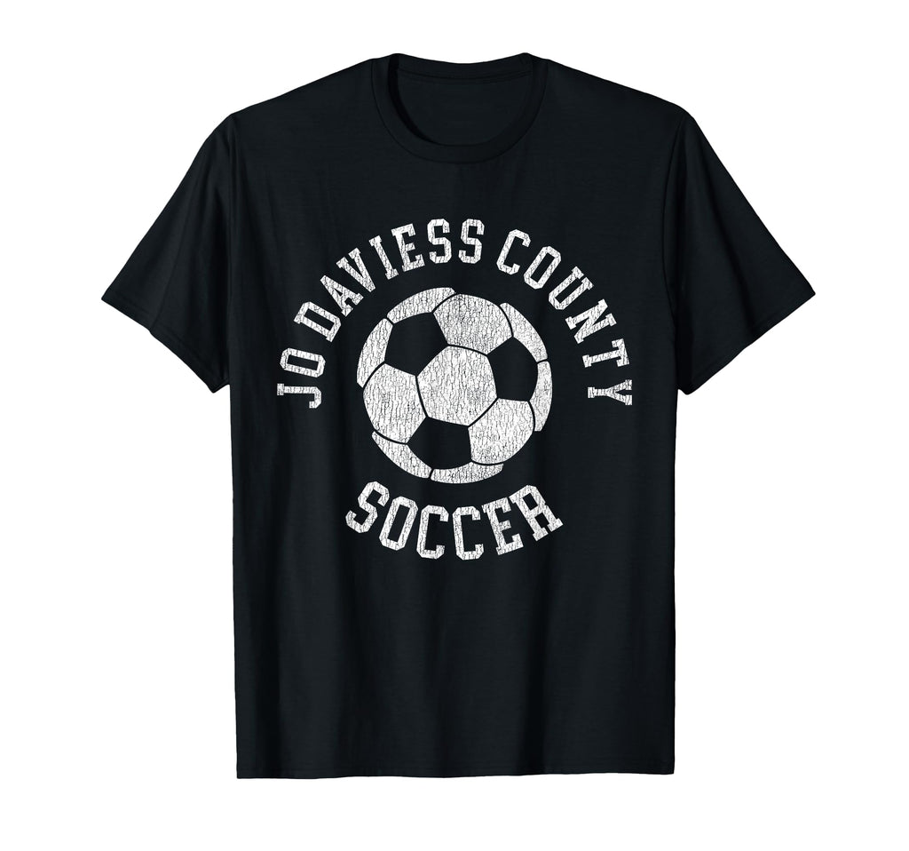 Jo Daviess County Soccer T-Shirt - Casual Everyday Wear Men Women