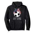 Ball Bandana Flag Player Coach Real Hoodie - Casual Everyday Wear Unisex
