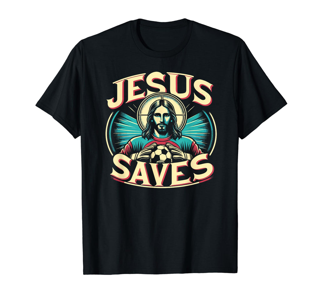C J S Religious Christian Soccer Player T-Shirt - Aesthetic Graphic Unisex