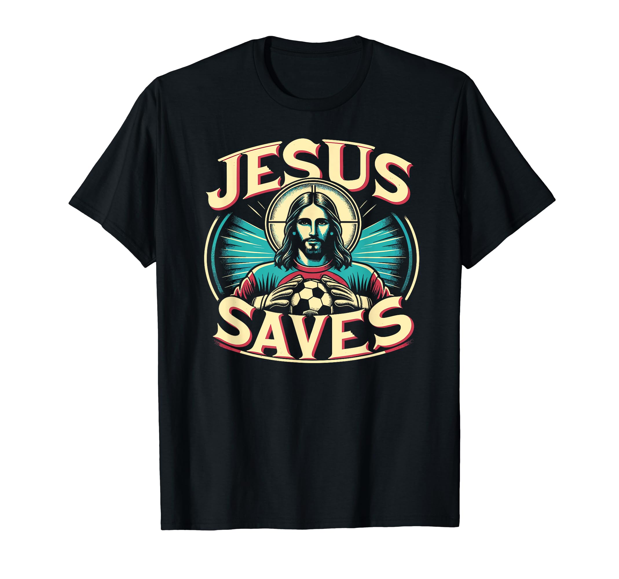 C J S Religious Christian Soccer Player T-Shirt - Aesthetic Graphic Unisex