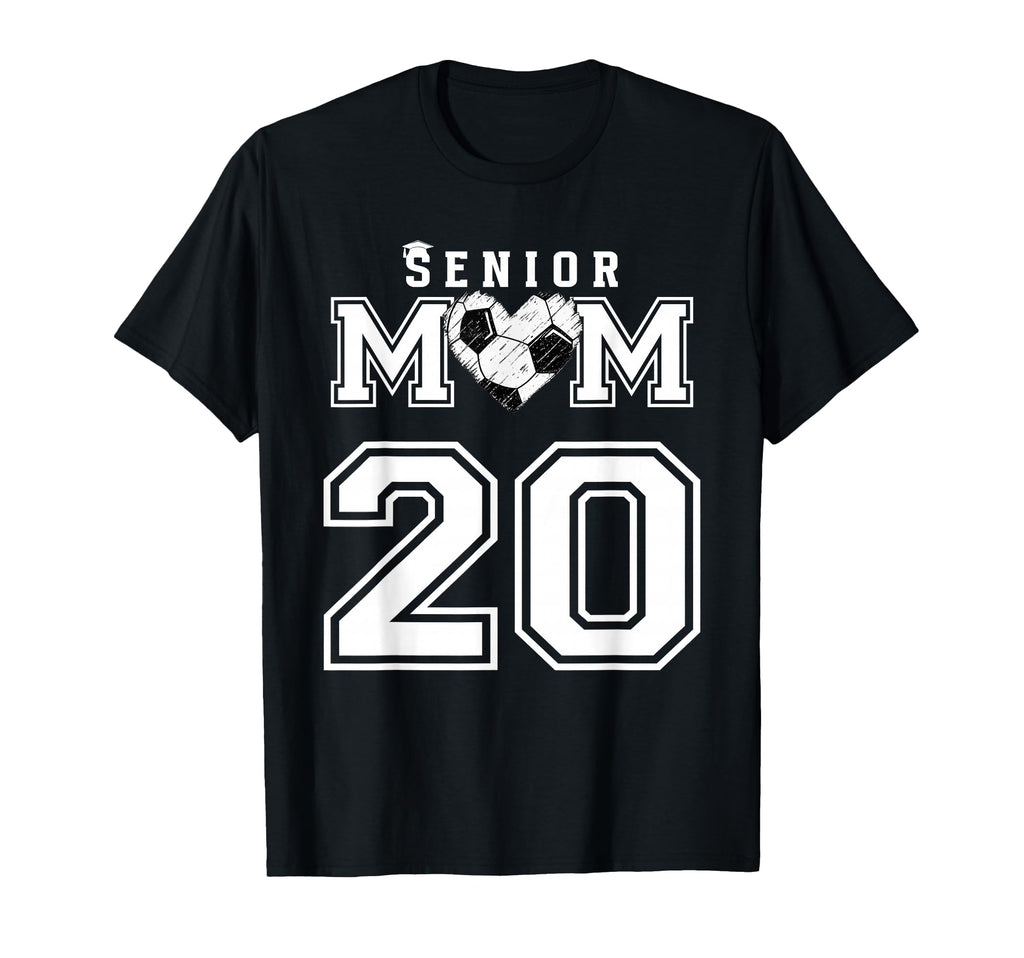 Proud Senior Soccer Mom Custom Jersey T-Shirt - Graphic Print Unisex
