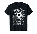 Soccer Senior 2027 Stepmom Final T-Shirt - Fun Novelty Design for Adults