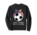 Ball Bandana Flag Player Coach Real Play Sweatshirt - Graphic Print Unisex