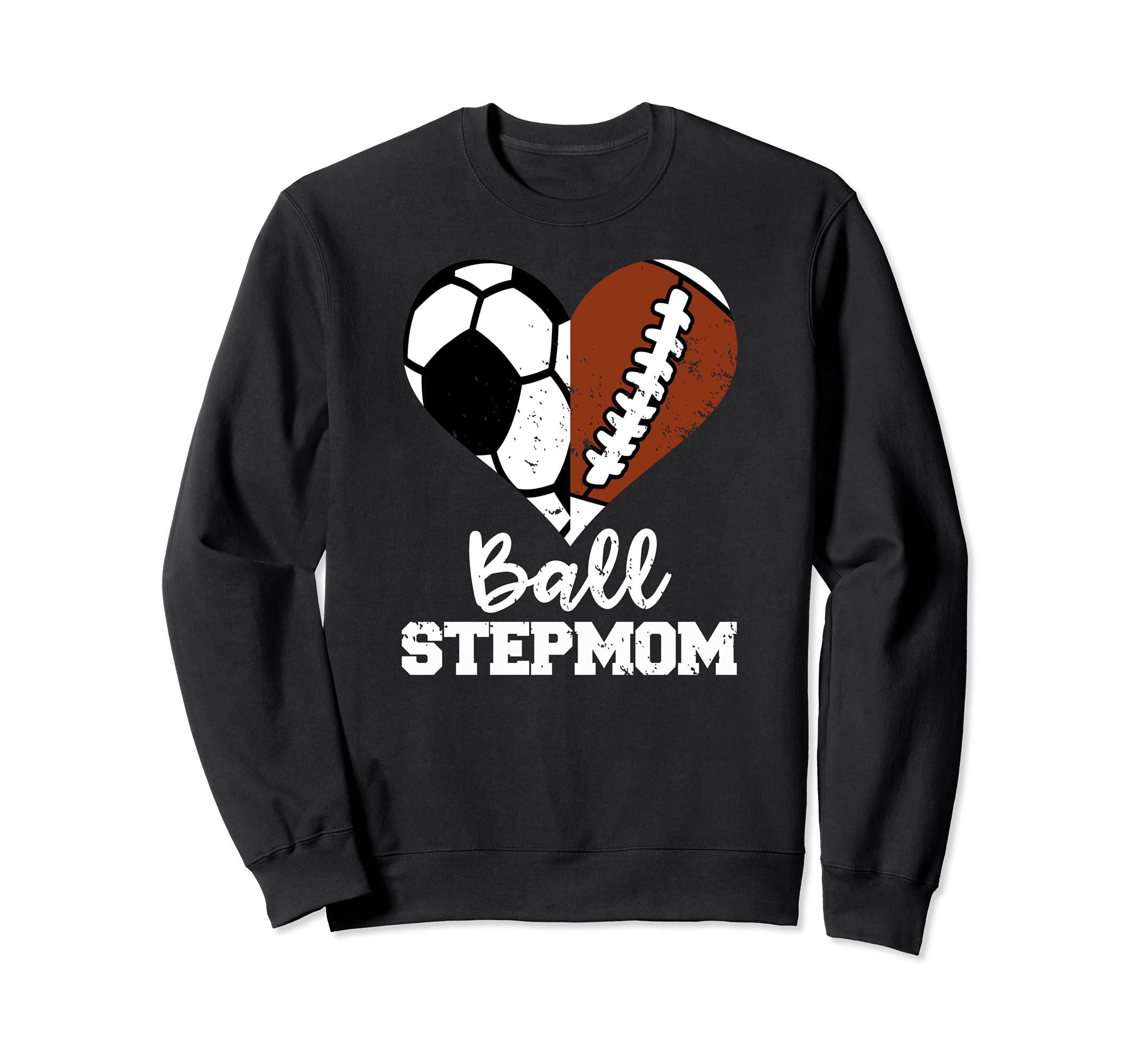Ball Stepmom Funny Soccer Sweatshirt - Aesthetic Graphic Men Women