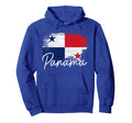 Panama Flag Panamanian Roots African Hoodie - Aesthetic Graphic for Adults