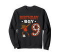 Dabbing 9 Year Old Soccer Player Sweatshirt - Casual Everyday Wear Unisex