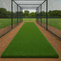 Ottomanson Artificial Turf Golf Hitting Mat 3' x 9' Indoor/Outdoor Waterproof Synthetic Fake Grass for Putting Practice Baseball Football Sports Gym Backyard, Custom Size 2' up to 30'