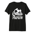 Mens Soccer Goalie Papaw Soccer T-Shirt - Fun Novelty Design Men Women