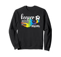 Soccer Keeper Mom Soccer Sweatshirt - Custom Art Print for Adults