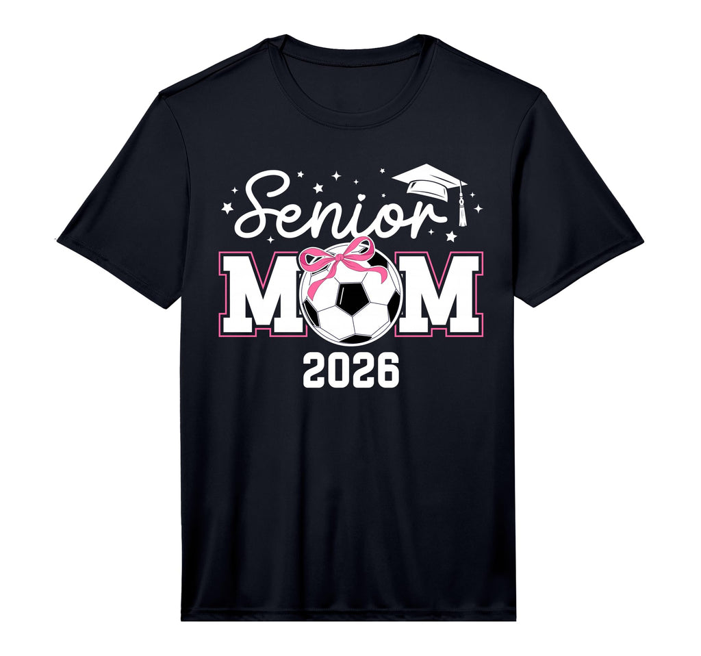 Mens Soccer Senior Mom Senior Soccer T-Shirt - Custom Art Print Unisex
