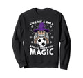 Funny Soccer Sport Teen Futbol Sweatshirt - Casual Everyday Wear Men Women