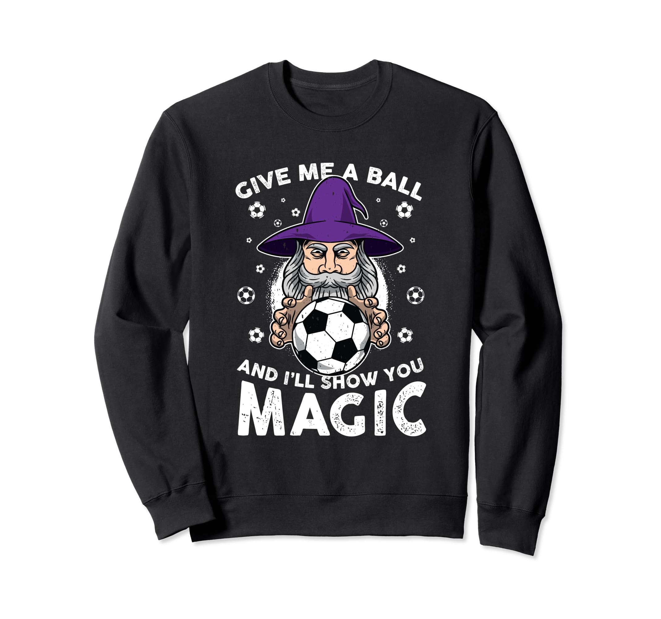 Funny Soccer Sport Teen Futbol Sweatshirt - Casual Everyday Wear Men Women