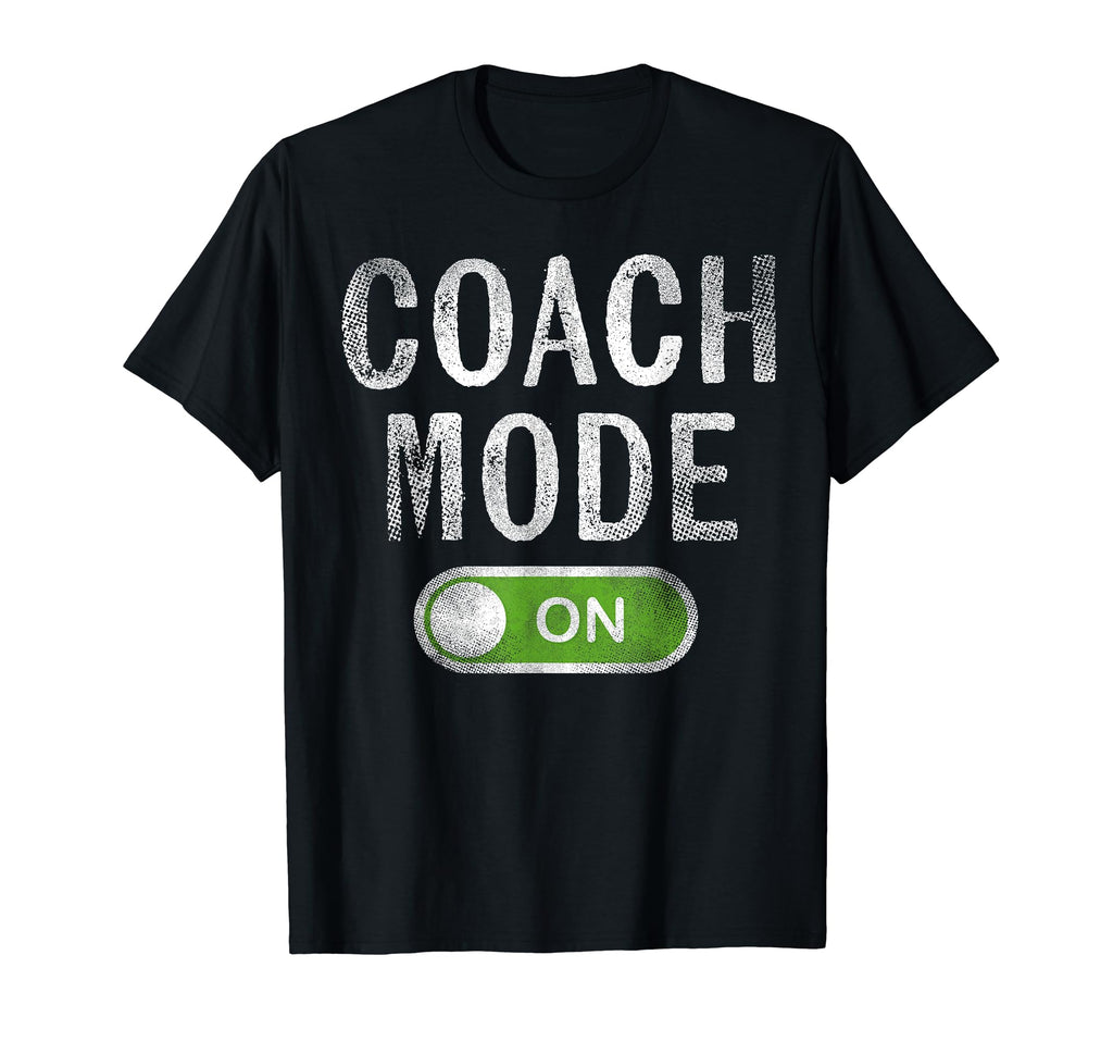 Coach Gifts Coach Mode Funny Coaching T-Shirt - Minimalist Print Unisex
