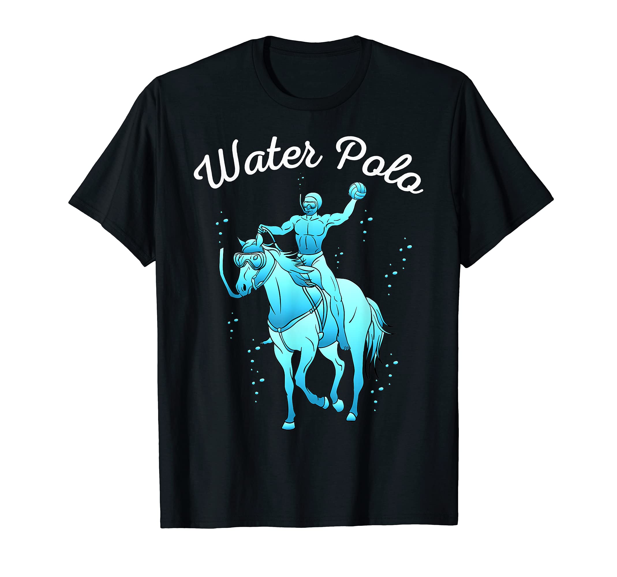Water Polo Player Team Sport Athlete T-Shirt - Minimalist Print for Adults