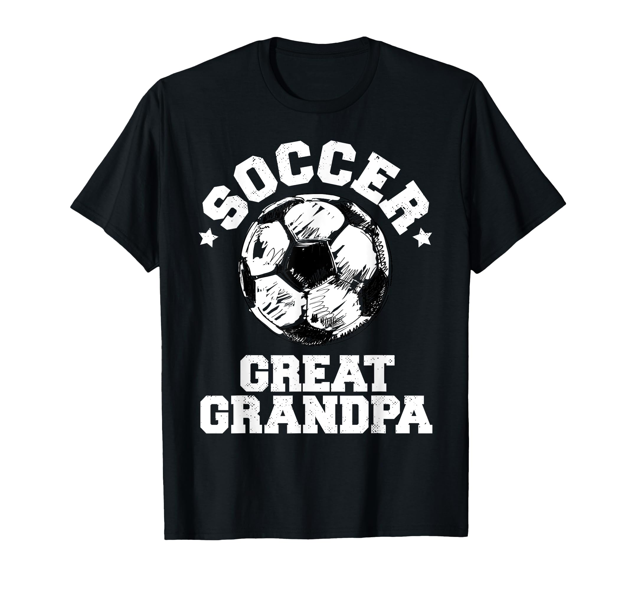 Soccer Great Grandpa Soccer Ball T-Shirt - Aesthetic Graphic Men Women