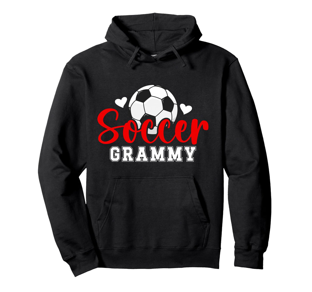 Soccer Grammy Grandma Grammy Soccer Hoodie - Fun Novelty Design for Adults