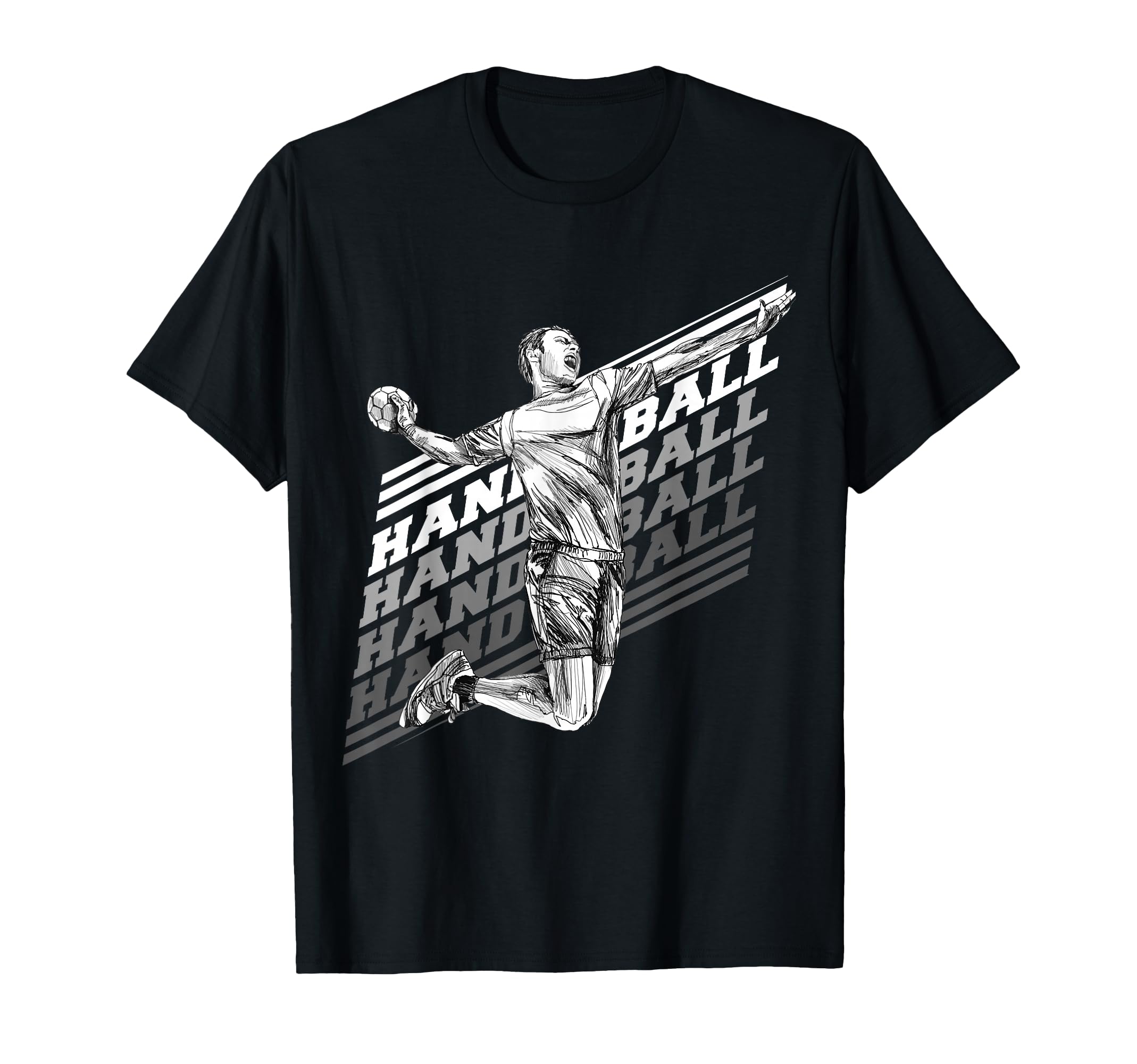 Handball Player Gift Goalkeeper T-Shirt - Casual Everyday Wear Men Women