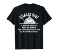 Hockey Goalie Gigi Hockey Keeper Gigi T-Shirt - Novelty Apparel for Adults