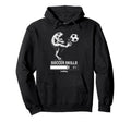 Kawaii Frog Soccer Skills Loading Win Hoodie - Graphic Print Men Women