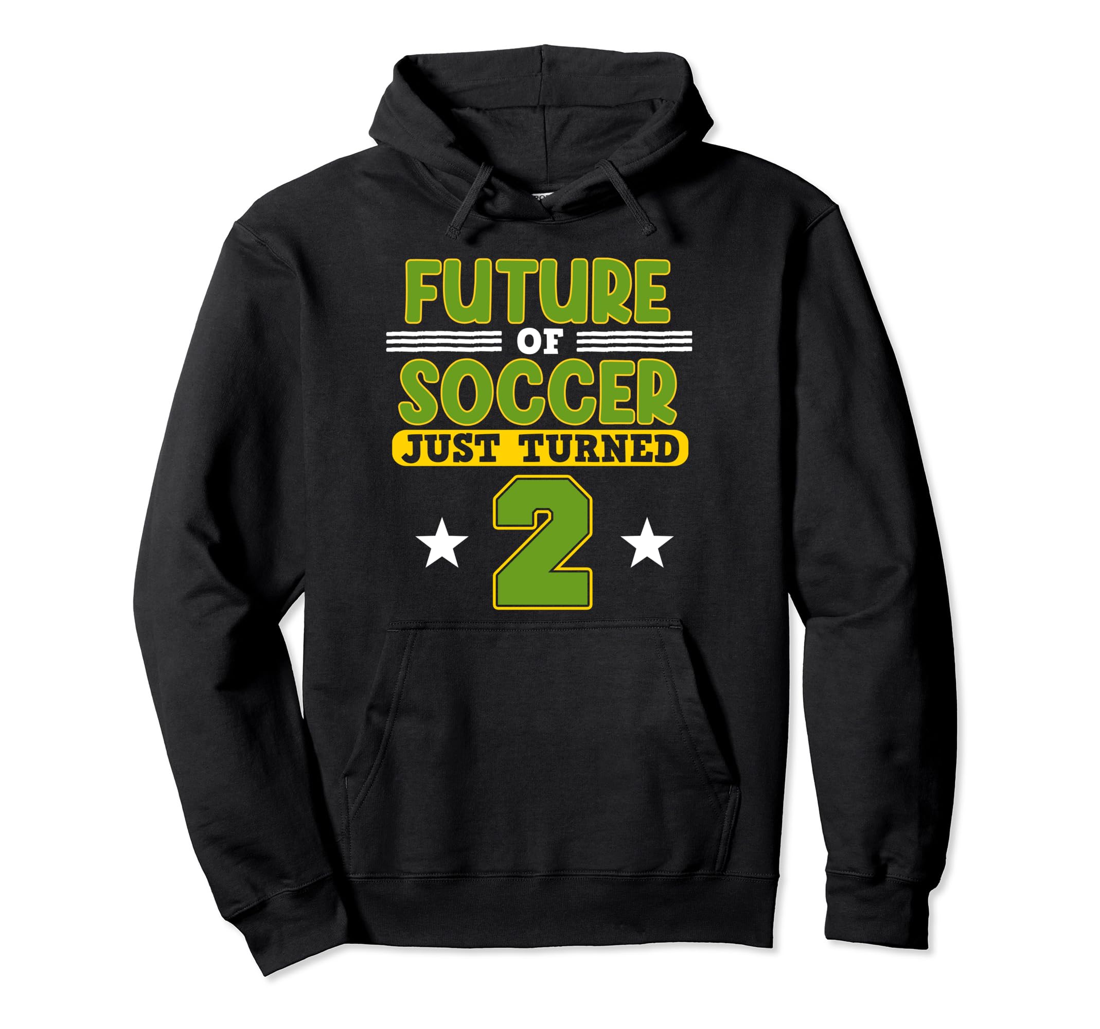 Future Soccer 2Nd Birthday Sports Player Hoodie - Streetwear Style Unisex