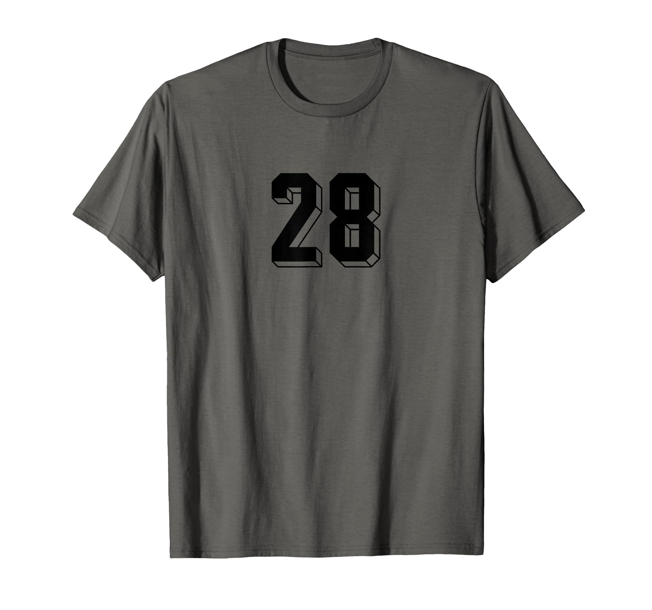 Number 28 80S 90S Soccer Team Jersey T-Shirt - Aesthetic Graphic Unisex