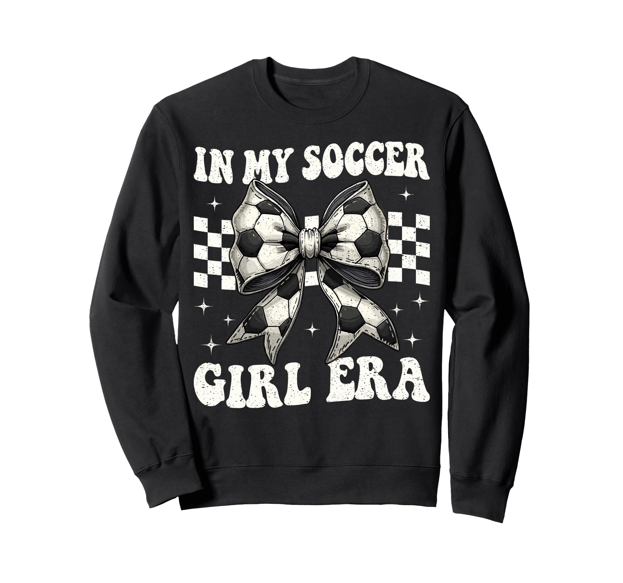 My Soccer Era Coquette Bow Soccer Sweatshirt - Streetwear Style for Adults