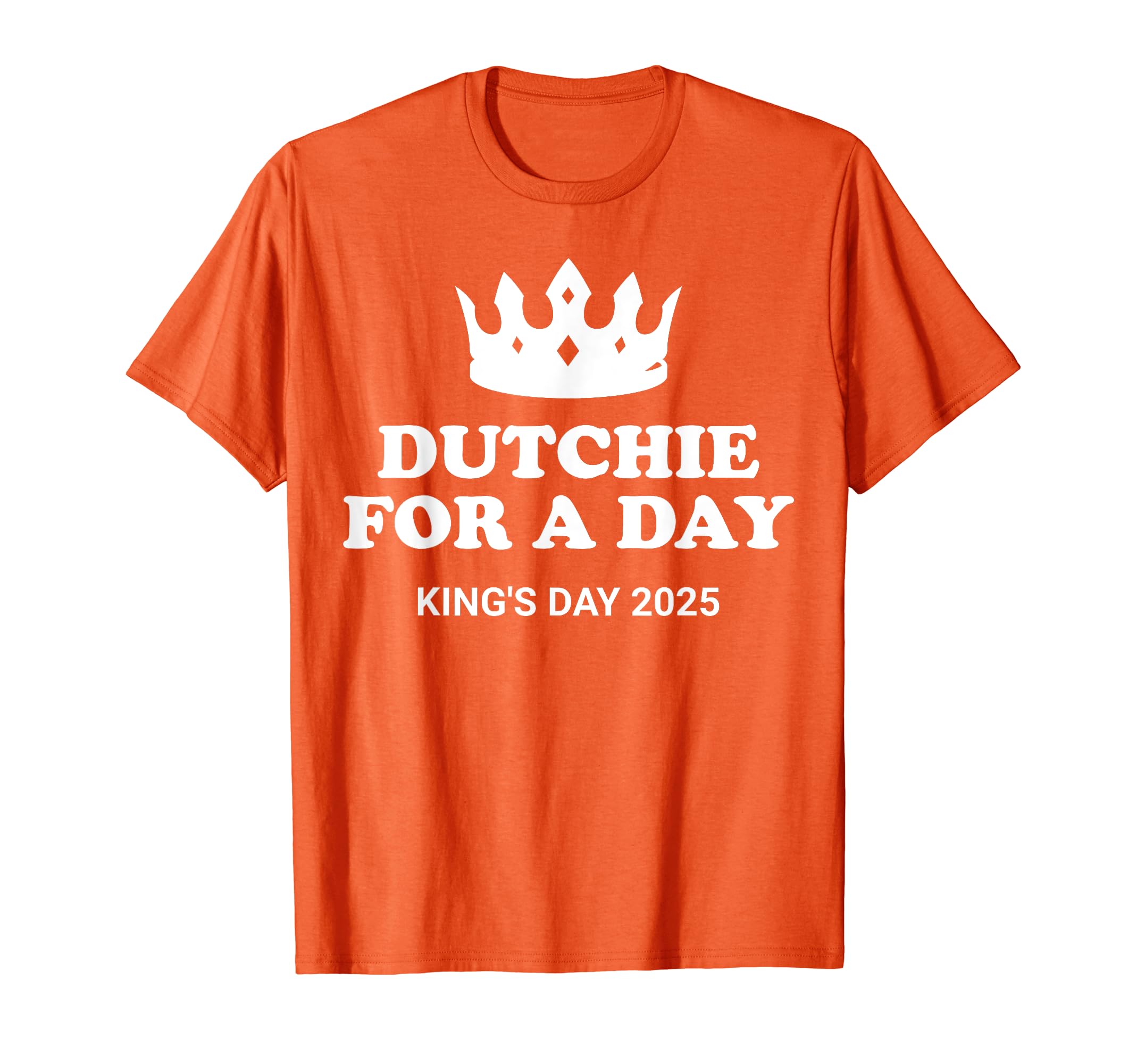 Dutch Koningsdag Kings Day Funny 2025 T-Shirt - Fun Novelty Design Unisex