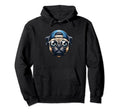 Pug Soccer Champion Player Fan Ball Hoodie - Custom Art Print Unisex