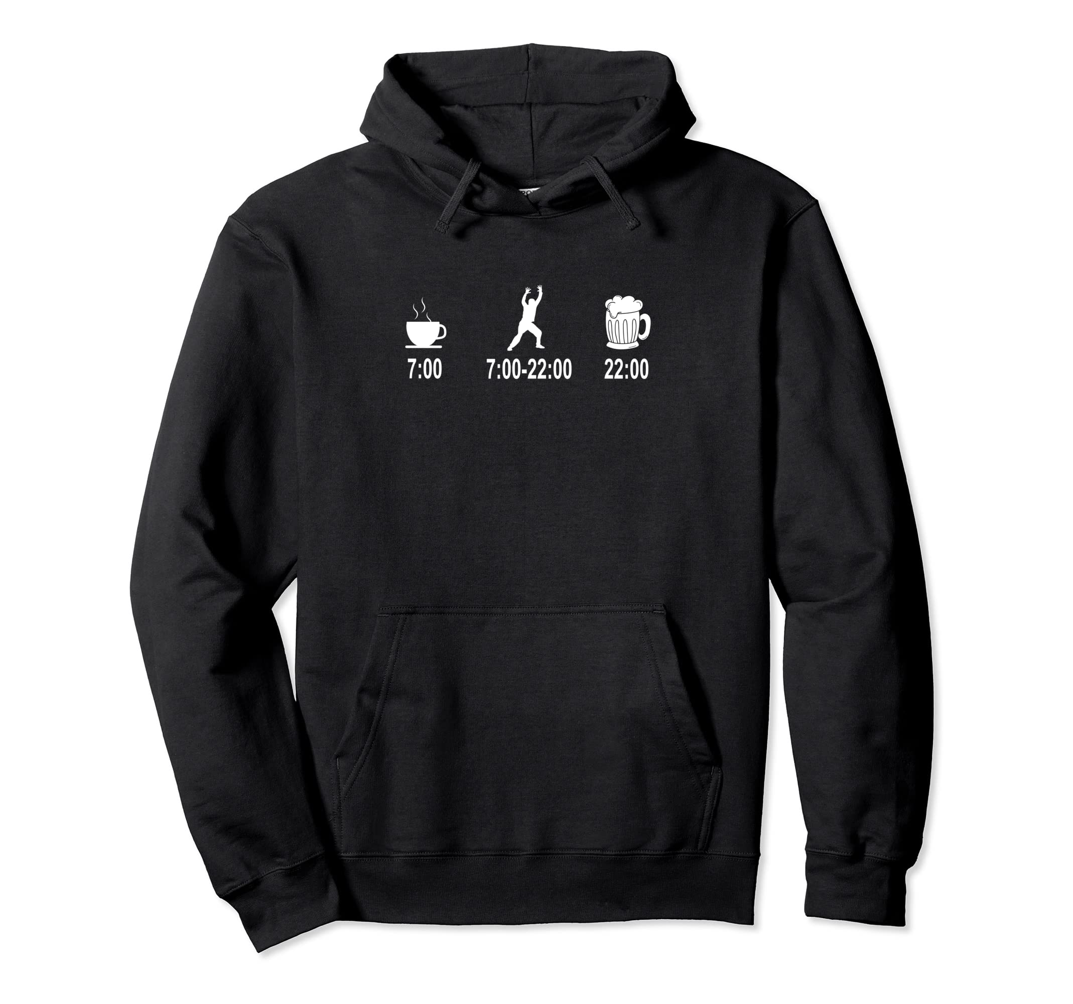 My Day Coffee Handball Beer Handball Hoodie - Fun Novelty Design Men Women