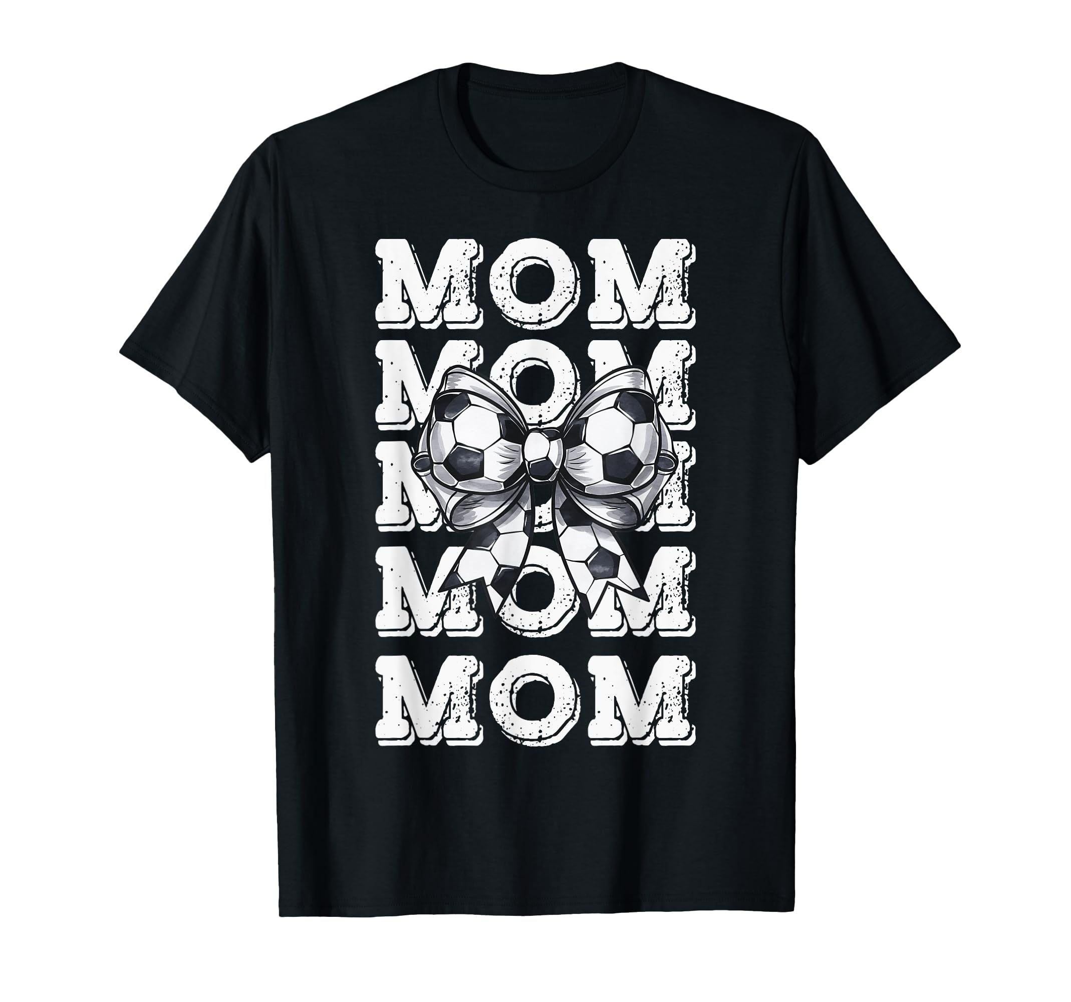 Coquette Soccer Mom Matching Family Bow T-Shirt - Trendy Graphic Men Women