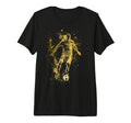 Soccer Player Sports Football Watercolor T-Shirt - Graphic Print Men Women