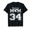 Proud Senior Soccer Mom Custom T-Shirt - Aesthetic Graphic for Adults