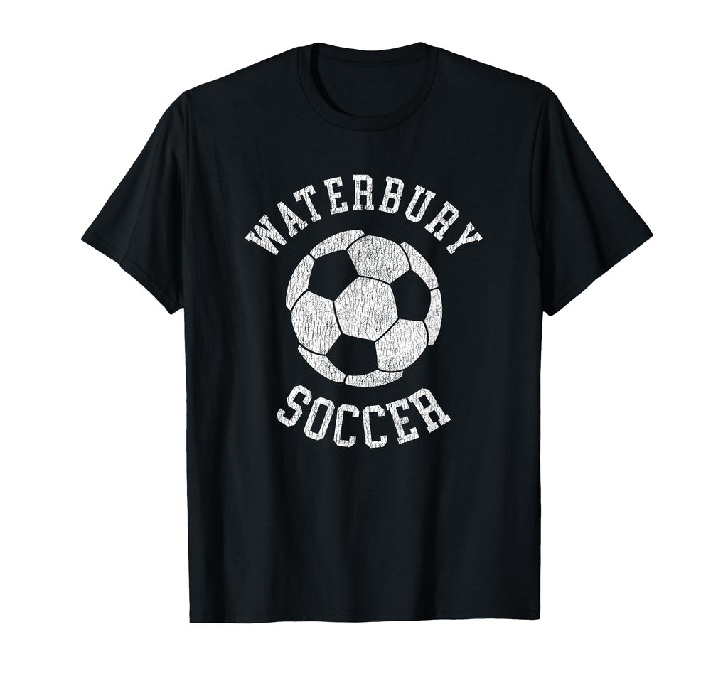 Waterbury Soccer Distressed 90S T-Shirt - Streetwear Style Men Women