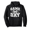 Game Day Coquette Soccer Game Day Hoodie - Minimalist Print for Adults