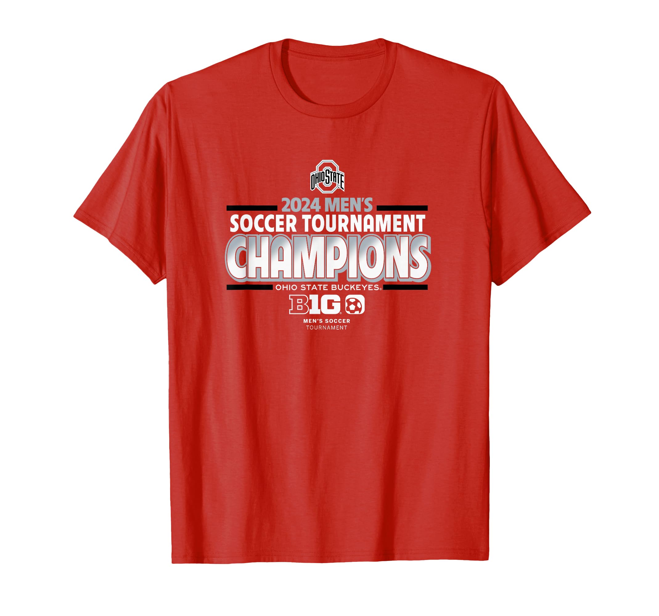 Ohio State Buckeyes Big Ten Champs 2024 T-Shirt - Minimalist Print Unisex