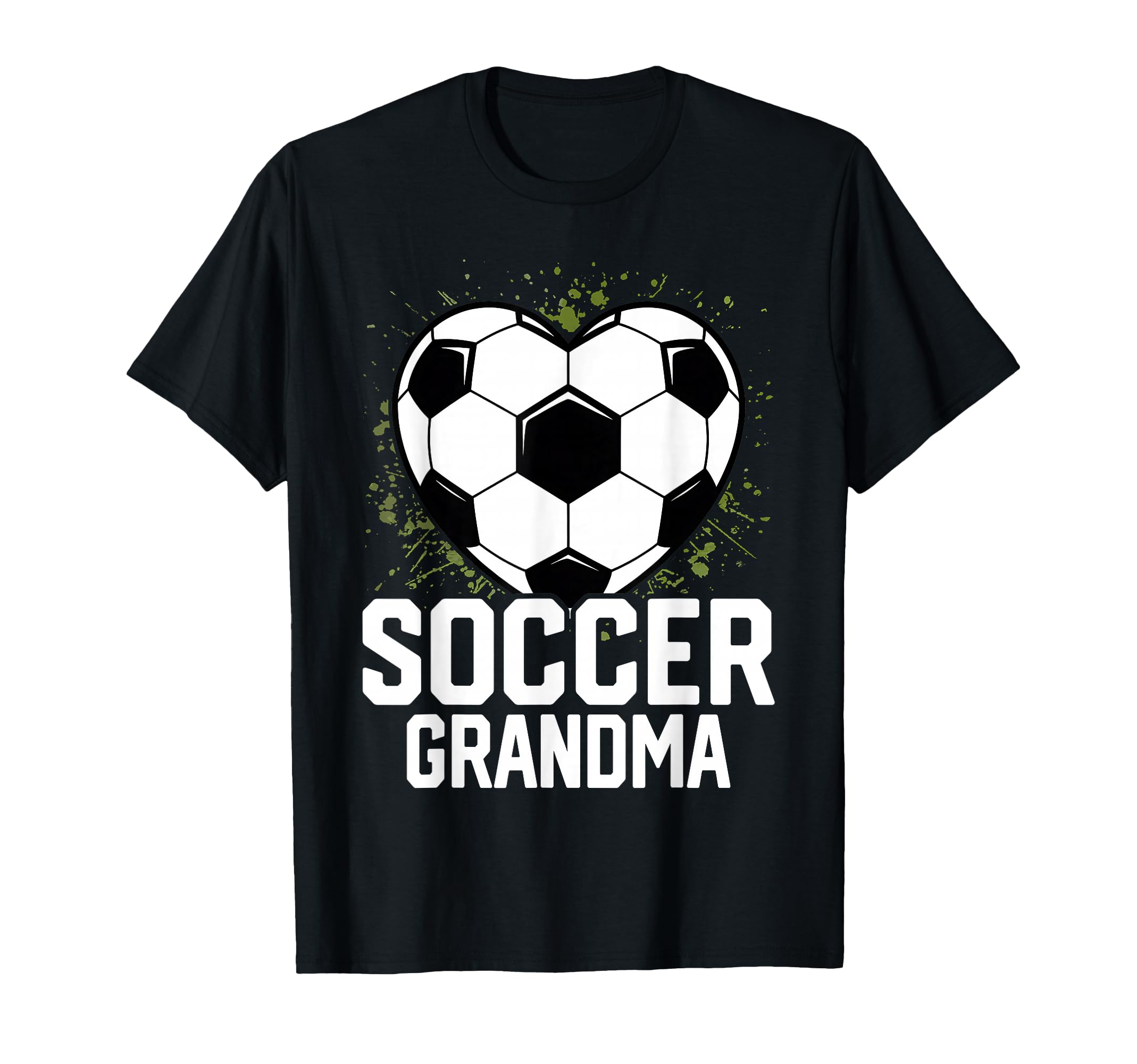 Soccer Grandma Soccer Heart T-Shirt - Unique Graphic for Adults