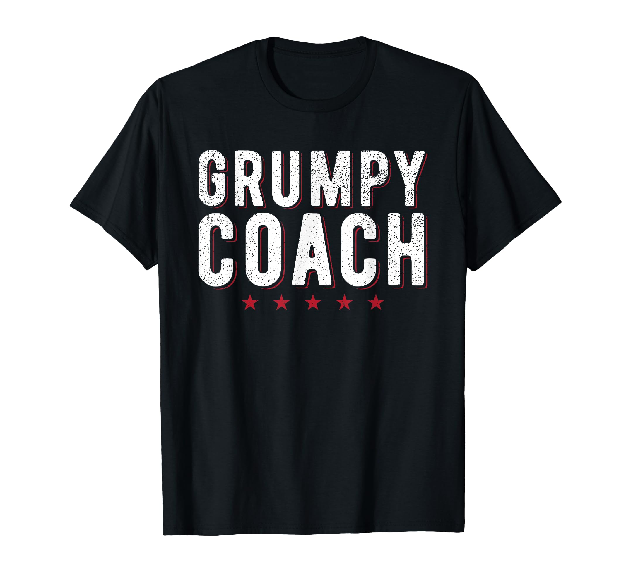 Grumpy Coach Funny Sports Coach T-Shirt - Graphic Print Unisex