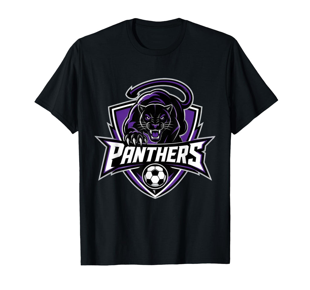 Panthers Soccer T-Shirt - Unique Graphic for Adults