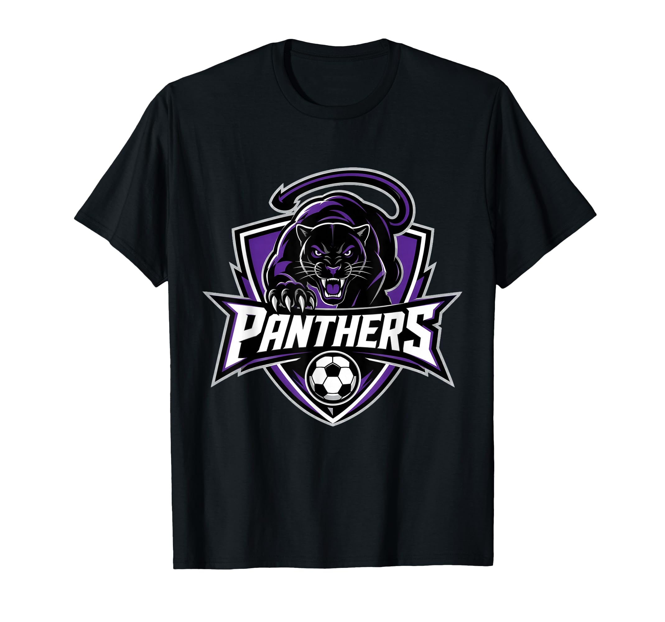 Panthers Soccer T-Shirt - Unique Graphic for Adults