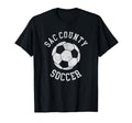 Sac County Soccer Distressed 90S T-Shirt - Custom Art Print Unisex