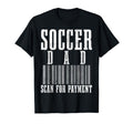 Soccer Dad Scan Payment Funny Barcode T-Shirt - Unique Graphic Unisex