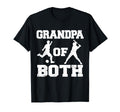 Grandpa Both Funny Soccer Baseball T-Shirt - Streetwear Style for Adults