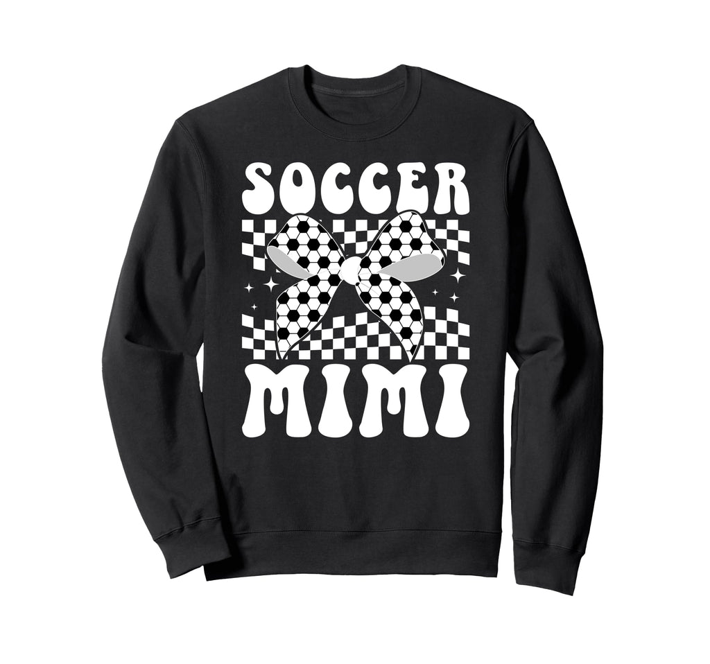 Soccer Mimi Coquette Mimi Soccer Sweatshirt - Fun Novelty Design Unisex