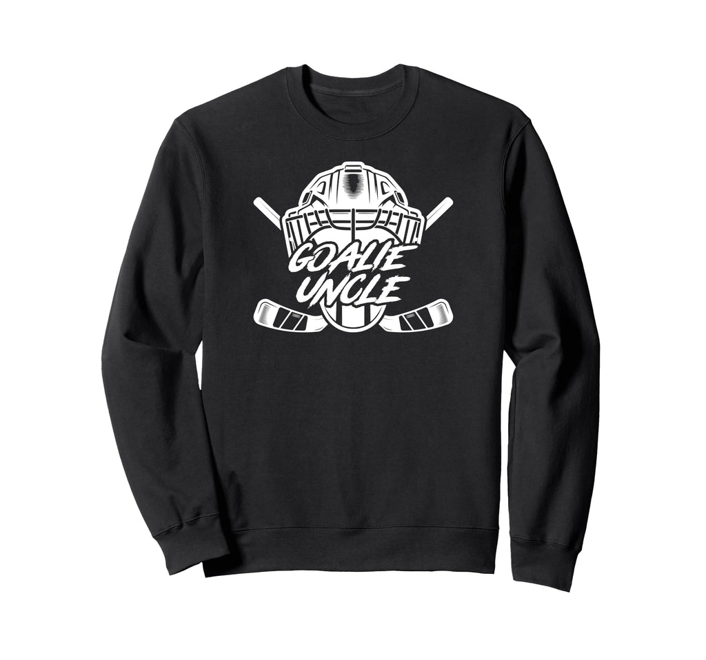 Ice Hockey Goalie Uncle Hockey Sweatshirt - Aesthetic Graphic Men Women