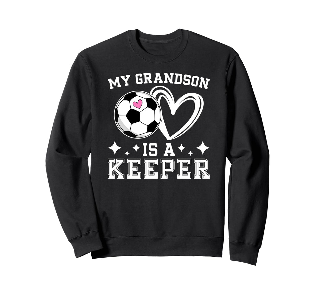 Proud Soccer Keeper Grandma Soccer Sweatshirt - Custom Art Print Unisex
