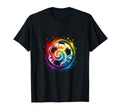 Soccer Ball Tie Dye Fan T-Shirt - Novelty Apparel for Adults