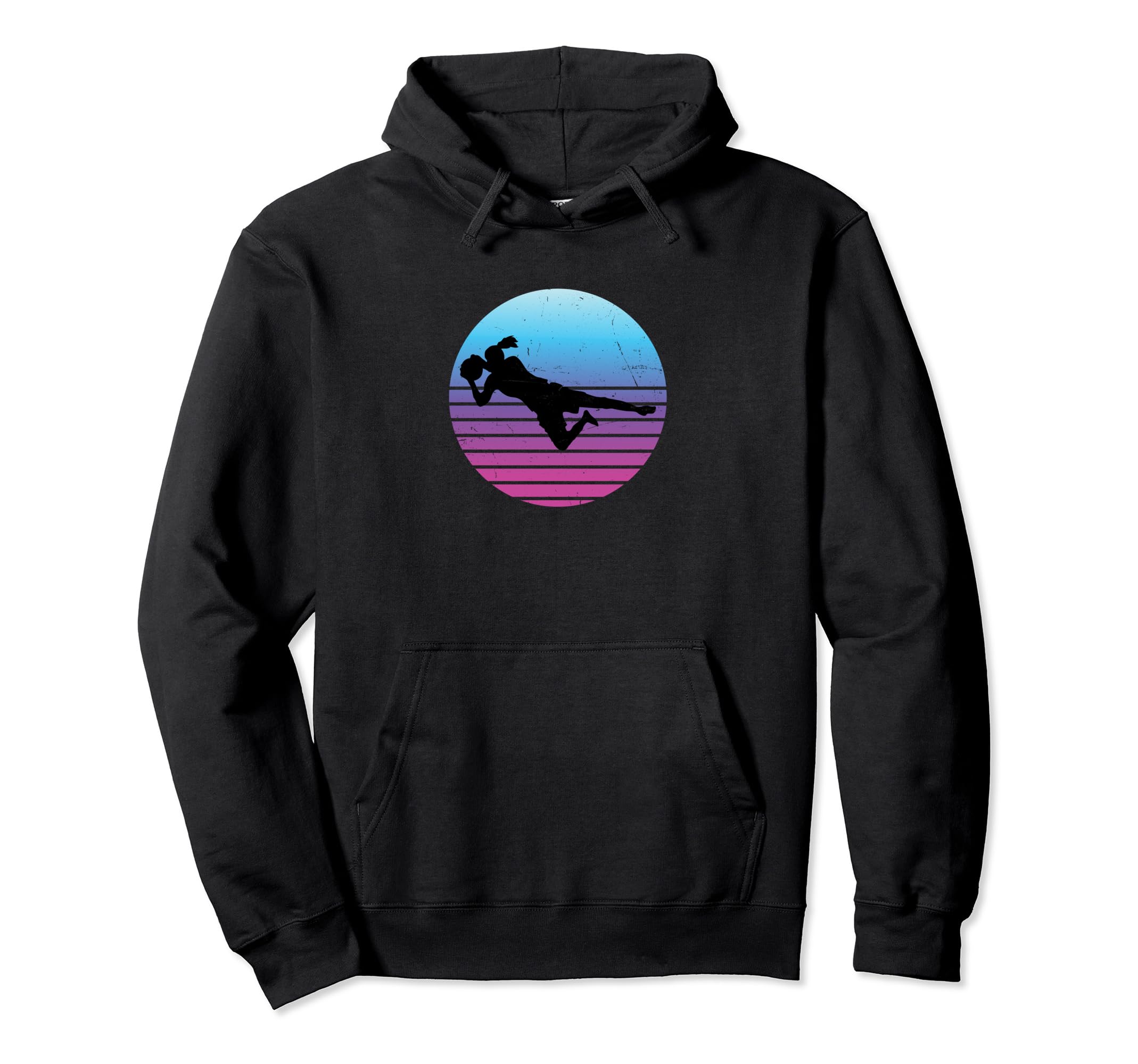 Womens Football Goalkeeper Football Player Hoodie - Graphic Print Men Women