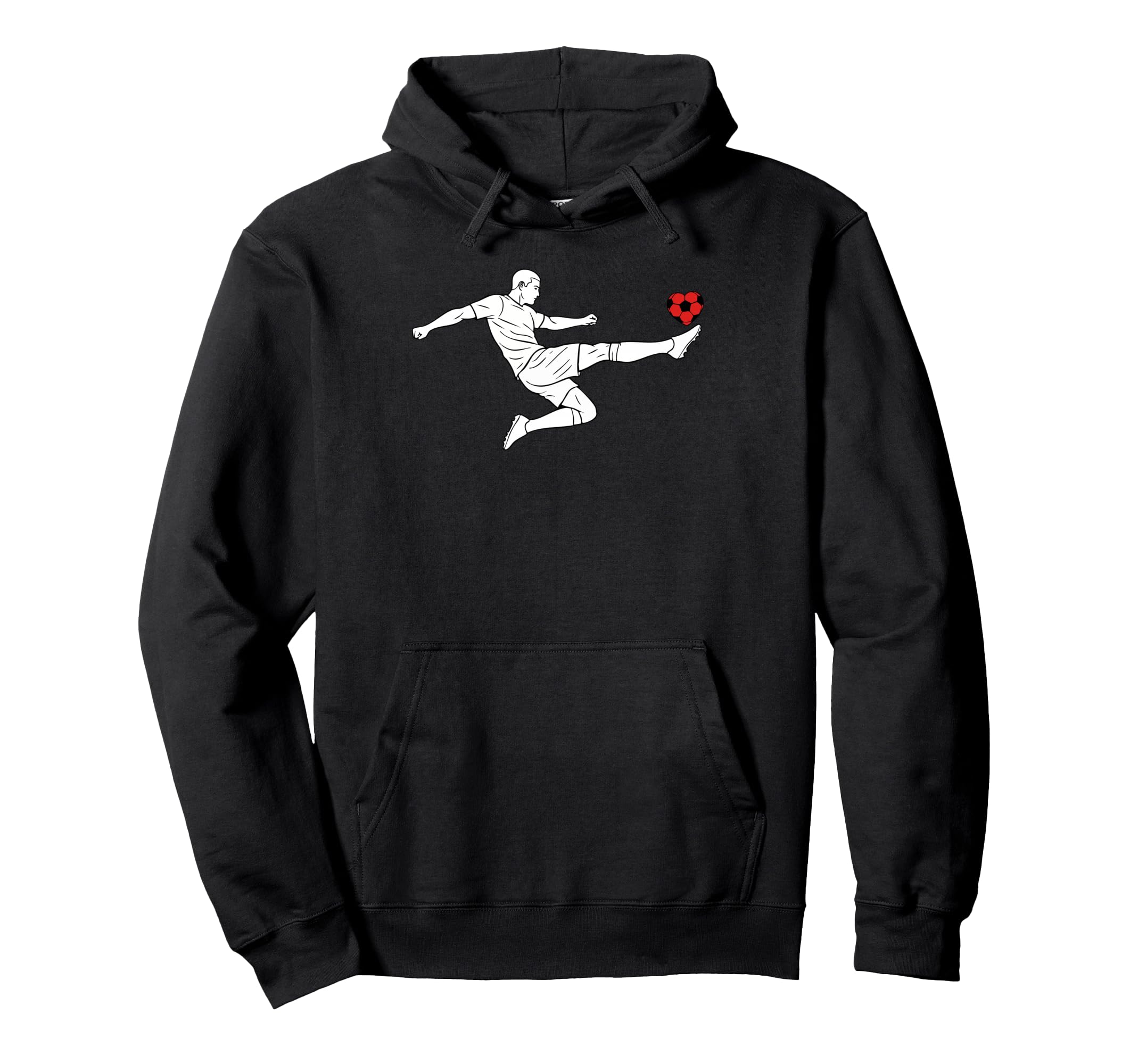 Valentines Us Soccer Player Hoodie - Aesthetic Graphic Men Women