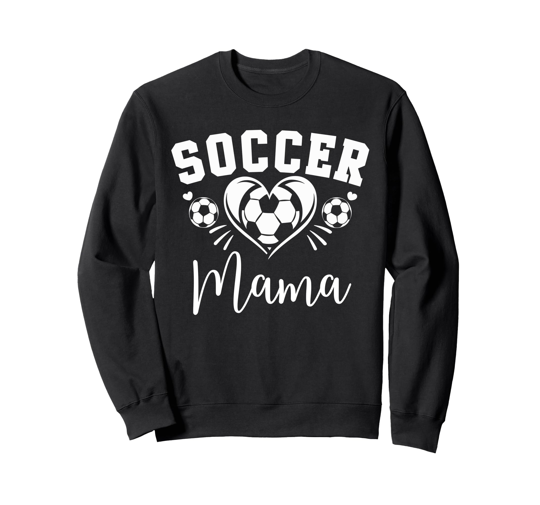 Soccer Mama Soccer Heart Sweatshirt - Graphic Print Men Women